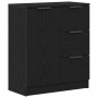2 Stück Sideboards aus schwarzer Eiche 60x30x70 cm Verarbeitetes Holz von , Sideboards - Ref: Foro24-3333072, Preis: 165,65 €...