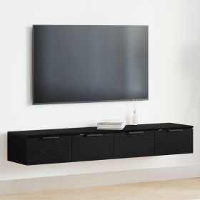 Comprar Gabinetes de Pared 2 pcs Roble Negro