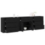 3 Stück Sideboards aus schwarzer Eiche aus gutem Holz von , Sideboards - Ref: Foro24-3333085, Preis: 295,45 €, Rabatt: %