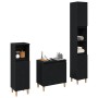 3-Piece Bathroom Furniture Set Black Oak Constructed Wood by , Bathroom furniture - Ref: Foro24-3333088, Price: 180,82 €, Dis...