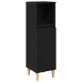 3-Piece Bathroom Furniture Set Black Oak Constructed Wood by , Bathroom furniture - Ref: Foro24-3333088, Price: 180,82 €, Dis...