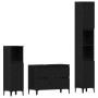 3-teiliges Badmöbel-Set aus schwarzem Eichenholz von , Badezimmermöbel - Ref: Foro24-3333091, Preis: 235,04 €, Rabatt: %