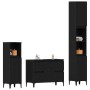 3-teiliges Badmöbel-Set aus schwarzem Eichenholz von , Badezimmermöbel - Ref: Foro24-3333091, Preis: 235,04 €, Rabatt: %