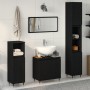 3 Piece Bathroom Furniture Set Black Oak High Quality Wood by , Bathroom furniture - Ref: Foro24-3333098, Price: 197,58 €, Di...