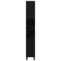 Juego de Muebles de Baño de 3 Piezas en Madera Ingenierizada Color Roble Negro de , Muebles de baño - Ref: Foro24-3333100, Pr...