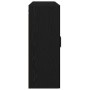 Wall Mounted Cabinets 2 pcs Black Oak Crafted Wood by , Sideboards - Ref: Foro24-3333107, Price: 169,98 €, Discount: %