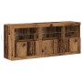 Sideboard mit LED-Leuchten Altes Holz 162x37x67 cm Ingenieurholz von , Sideboards - Ref: Foro24-3333110, Preis: 179,15 €, Rab...
