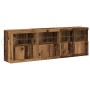 Sideboard mit LED-Leuchten Altholz 202x37x67 cm von , Sideboards - Ref: Foro24-3333112, Preis: 211,23 €, Rabatt: %