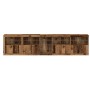 Sideboard with LED lights Old Wood 283x37x67 cm Engineered wood by , Sideboards - Ref: Foro24-3333114, Price: 311,12 €, Disco...
