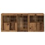Sideboard mit LED-Leuchten Altholz 162x37x67 cm Holzwerkstoff von , Sideboards - Ref: Foro24-3333115, Preis: 185,88 €, Rabatt: %