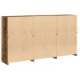 Zusatzmöbel mit LED-Leuchten Altholz 181,5x37x100 cm Behandeltes Holz von , Sideboards - Ref: Foro24-3333123, Preis: 258,48 €...