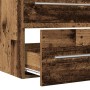Mueble de Lavabo de Baño con Lavabo Integrado Madera Envejecida Madera Ingenierizada de , Tocadores de baño - Ref: Foro24-333...