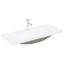 Armario de Lavabo para Baño con Lavabo Incorporado Roble Negro Madera Trabajada de , Tocadores de baño - Ref: Foro24-3333131,...
