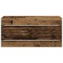 Badwaschtischmöbel mit integriertem Waschbecken, Recyclingholz, verarbeitetes Holz von , Badezimmerwaschtische - Ref: Foro24-...