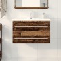 Bathroom Sink Cabinet with Integrated Sink Old Engineered Wood by , bathroom vanities - Ref: Foro24-3333135, Price: 218,27 €,...