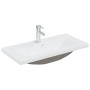 Bathroom sink cabinet with integrated sink in black oak and elaborate wood by , Bathroom furniture - Ref: Foro24-3333137, Pri...