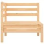 Gartenmöbel-Set 6-teilig aus massivem Kiefernholz von vidaXL, Gartensets - Ref: Foro24-3082552, Preis: 248,18 €, Rabatt: %