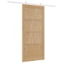 Puerta Corredera  con Juego de Herrajes 93x202 cm de Madera Sólida de Pino, Puerta Interior | Foro24.es | Tu tienda online para hogar, jardín y más Foro24.es