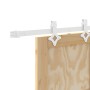 Puerta Corredera  con Juego de Herrajes 93x202 cm de Madera Sólida de Pino, Puerta Interior | Foro24.es | Tu tienda online para hogar, jardín y más Foro24.es