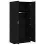 Black Oak Cabinet 80x51x180 cm Made wood by , Wardrobes - Ref: Foro24-3333855, Price: 229,85 €, Discount: %