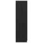 Black Oak Cabinet 80x51x180 cm Made wood by , Wardrobes - Ref: Foro24-3333855, Price: 229,85 €, Discount: %