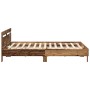 Estructura de Cama Madera Vieja Rústica Madera Maciza Recuperada | Foro24.es | Tu tienda online para hogar, jardín y más Foro24.es