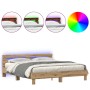 Bed Frame Handmade Oak Solid Oak by , Beds and slatted bases - Ref: Foro24-3333934, Price: 169,52 €, Discount: %
