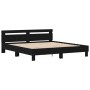 Bettgestell Schwarze Eiche Massivholz 200 x 200 cm | Foro24.es | Tu tienda online para hogar, jardín y más Foro24.es