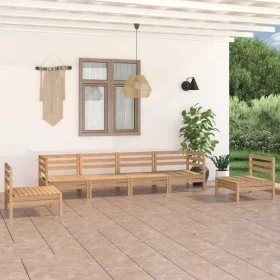 Gartenmöbel-Set 6-tlg. aus massivem Kiefernholz von vidaXL, Gartensets - Ref: Foro24-3082542, Preis: 248,18 €, Rabatt: %
