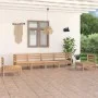 Juego de muebles de jardín 6 piezas madera maciza de pino de vidaXL, Conjuntos de jardín - Ref: Foro24-3082542, Precio: 248,1...