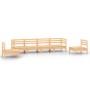 Gartenmöbel-Set 6-tlg. aus massivem Kiefernholz von vidaXL, Gartensets - Ref: Foro24-3082542, Preis: 259,38 €, Rabatt: %