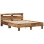 Bed Frame of Recycled Wood 150 x 200 cm by , Beds and slatted bases - Ref: Foro24-3333942, Price: 113,57 €, Discount: %