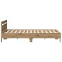 Oak Bed Base Artisan Oak Crafted Wood 140 x 200 cm by , Beds and slatted bases - Ref: Foro24-3333946, Price: 126,36 €, Discou...