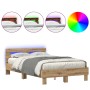 Bed Frame Handmade Oak Solid Oak by , Beds and slatted bases - Ref: Foro24-3333949, Price: 114,33 €, Discount: %