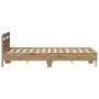 Bed Frame Handmade Oak Solid Oak by , Beds and slatted bases - Ref: Foro24-3333949, Price: 114,33 €, Discount: %