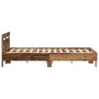 Antique Wood Bed Frame 120 x 190 cm Durable by , Beds and slatted bases - Ref: Foro24-3333957, Price: 137,55 €, Discount: %