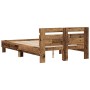 Antique Wood Bed Frame 120 x 190 cm Durable by , Beds and slatted bases - Ref: Foro24-3333957, Price: 137,55 €, Discount: %