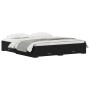 Bett mit Schubladen Holzwerkstoff Eiche schwarz 180x200 cm von , Betten und Lattenroste - Ref: Foro24-3333962, Preis: 212,58 ...