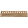 Artisan Oak Bed Frame with Drawers Crafted Wood by , Beds and slatted bases - Ref: Foro24-3333964, Price: 185,74 €, Discount: %