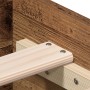 Bettgestell mit Schubladen Altes Holz Verarbeitetes Holz von , Betten und Lattenroste - Ref: Foro24-3333966, Preis: 198,26 €,...