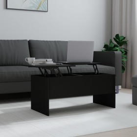Couchtisch aus schwarzem Sperrholz, 102 x 50,5 x 46,5 cm von vidaXL, Couchtisch - Ref: Foro24-809720, Preis: 81,47 €, Rabatt: %