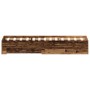 Bed with drawers aged engineered wood 120x200 cm by , Beds and slatted bases - Ref: Foro24-3333969, Price: 174,34 €, Discount: %