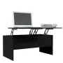 Black plywood coffee table 102x50.5x46.5 cm by vidaXL, Coffee table - Ref: Foro24-809720, Price: 80,48 €, Discount: %