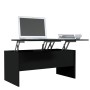 Mesa de centro madera contrachapada negra 102x50,5x46,5 cm de vidaXL, Mesas de centro - Ref: Foro24-809720, Precio: 81,37 €, ...
