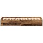 Bed with drawers aged engineered wood 135x190 cm by , Beds and slatted bases - Ref: Foro24-3333975, Price: 194,53 €, Discount: %