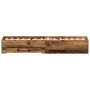 Old Wood Bed Frame 100x200 cm Engineered Wood by , Beds and slatted bases - Ref: Foro24-3333981, Price: 129,45 €, Discount: %