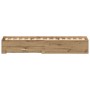 Artisan Oak Bed Frame 100x200 cm Crafted Wood by , Beds and slatted bases - Ref: Foro24-3333982, Price: 129,45 €, Discount: %