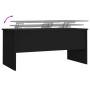 Mesa de centro madera contrachapada negra 102x50,5x46,5 cm de vidaXL, Mesas de centro - Ref: Foro24-809720, Precio: 81,37 €, ...