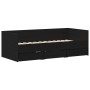 Bed day Black Oak Wood made 90 x 200 cm Durable by , Beds and slatted bases - Ref: Foro24-3333995, Price: 212,25 €, Discount: %