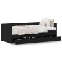 Día de cama Roble negro Madera elaborada 90 x 200 cm Duradero | Foro24.es | Tu tienda online para hogar, jardín y más Foro24.es
